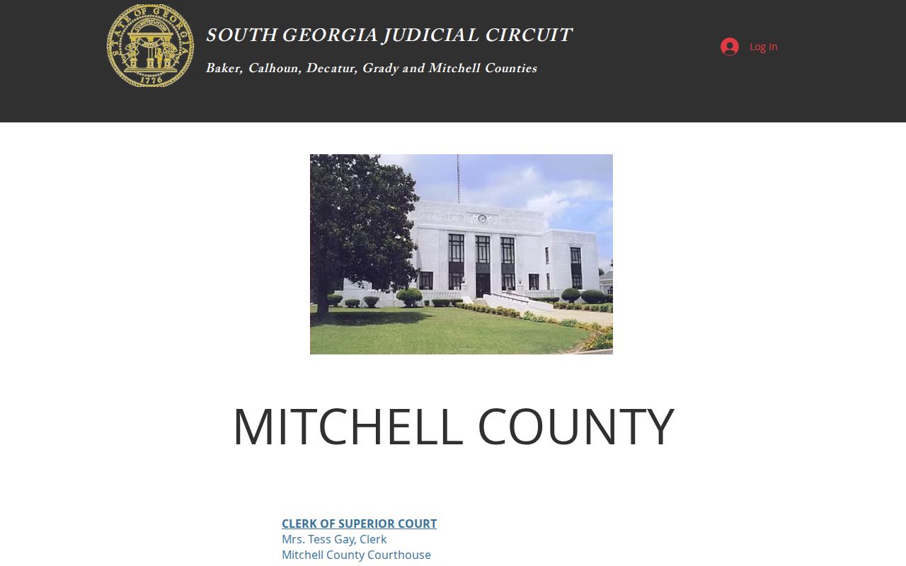Mitchell County warrant check officer contact information